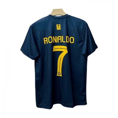 AL NASSR Ronaldo 7 Voetbalshirt Uit 2023-24 AL NASSR Ronaldo 7 Voetbalshirt Uit 2023-24